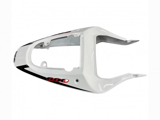 Rabatt Suzuki GSXR 600 / GSXR 750 Motorrad Verkleidung 2001-2003 - Weiss Glanzendes Schwarz Rot