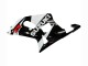 Rabatt Suzuki GSXR 600 / GSXR 750 Motorrad Verkleidung 2001-2003 - Weiss Glanzendes Schwarz Rot