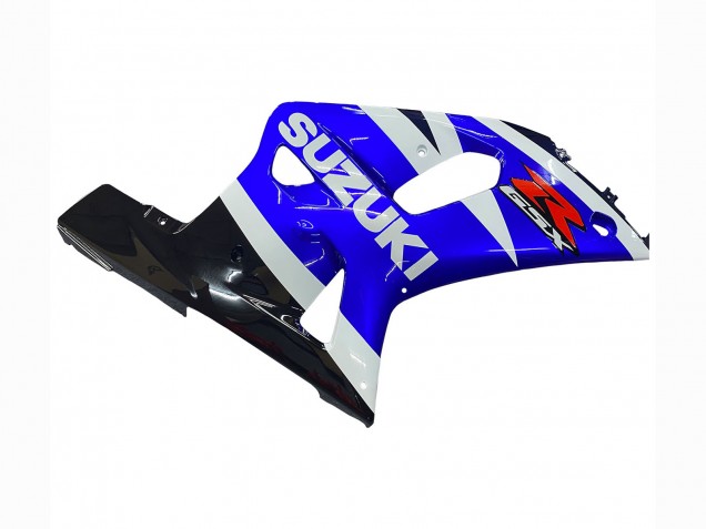 Rabatt Suzuki GSXR 600 / GSXR 750 Motorrad Verkleidung 2001-2003 - Blau Weiss Glanzendes Schwarz Rot