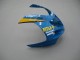 Rabatt Suzuki GSXR 600 / GSXR 750 Motorrad Verkleidung 2001-2003 - Blau Gelb Schwarz Motul Rizla