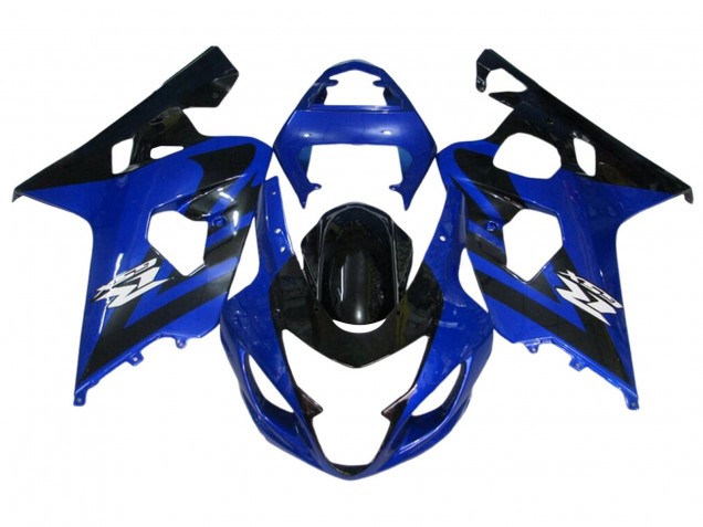 Rabatt Suzuki GSXR 600 / GSXR 750 Motorrad Verkleidung Kit 2004-2005 - Blau Schwarz