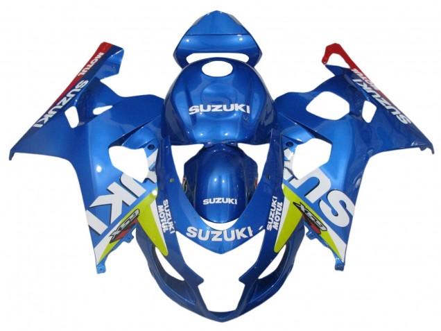 Rabatt Suzuki GSXR 600 / GSXR 750 Motorrad Verkleidung 2004-2005 - Blau Grun Rot Motul
