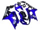 Rabatt Suzuki GSXR 600 / GSXR 750 Motorrad Verkleidung 2004-2005 - Blau Schwarz Weiss Aufkleber