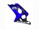 Rabatt Suzuki GSXR 600 / GSXR 750 Motorrad Verkleidung 2004-2005 - Blau Schwarz Weiss Aufkleber
