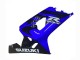 Rabatt Suzuki GSXR 600 / GSXR 750 Motorrad Verkleidung 2004-2005 - Blau Schwarz Weiss Aufkleber