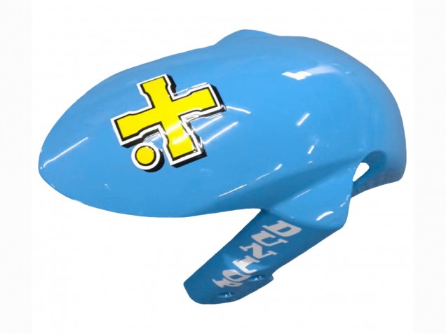 Rabatt Suzuki GSXR 600 / GSXR 750 Motorrad Verkleidung 2008-2010 - Blau Gelb Rizla
