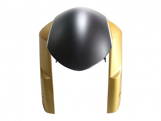 Rabatt Suzuki GSXR 600 / GSXR 750 Motorrad Verkleidung 2008-2010 - Matt Schwarz Weiss Gold