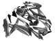 Rabatt Suzuki GSXR 600 / GSXR 750 Motorrad Verkleidung 2008-2010 - Matt Grau Schwarz