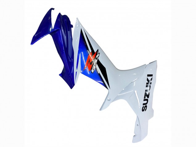 Rabatt Suzuki GSXR 600 / GSXR 750 Motorrad Verkleidung 2011-2024 - Weiss Blau Rot