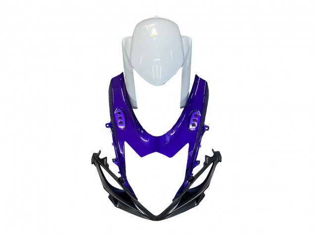 Rabatt Suzuki GSXR 600 / GSXR 750 Motorrad Verkleidung 2011-2024 - Blau Lila Weiss