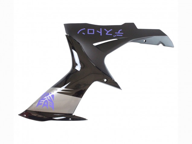 Rabatt Suzuki GSXR 600 / GSXR 750 Motorrad Verkleidung 2011-2024 - Matt Schwarz Grau Lila