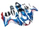 Rabatt Suzuki GSXR 600 / GSXR 750 Motorrad Verkleidung 2011-2024 - Blau Weiss Rot