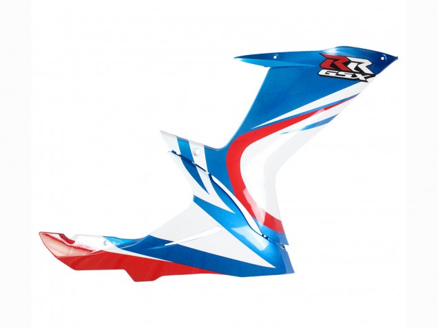 Rabatt Suzuki GSXR 600 / GSXR 750 Motorrad Verkleidung 2011-2024 - Blau Weiss Rot