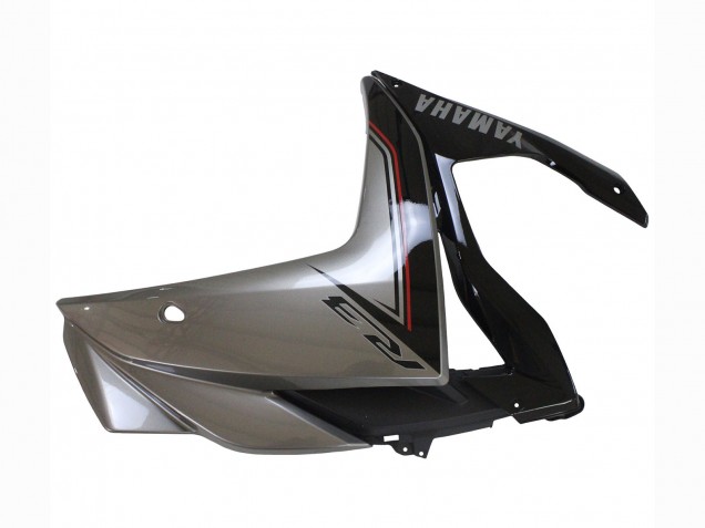 Rabatt Yamaha YZF R3/R25 Motorrad Verkleidung 2015-2018 - Silber Schwarz