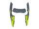 Rabatt Yamaha YZF R3/R25 Motorrad Verkleidung 2015-2018 - Nardo Grau Neon Gelb Schwarz