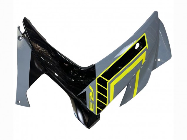 Rabatt Yamaha YZF R3/R25 Motorrad Verkleidung 2015-2018 - Nardo Grau Neon Gelb Schwarz