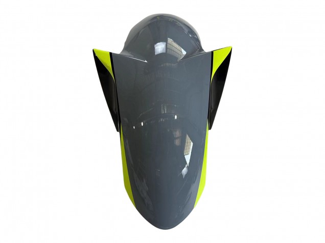 Rabatt Yamaha YZF R3/R25 Motorrad Verkleidung 2015-2018 - Nardo Grau Neon Gelb Schwarz