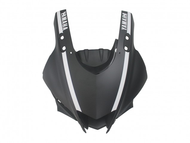 Rabatt Yamaha YZF R3/R25 Motorrad Verkleidung 2019-2021 - Matt Schwarz Silber