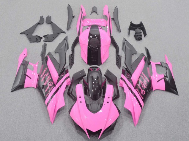 Rabatt Yamaha YZF R3/R25 Motorrad Verkleidung 2019-2021 - Rosa Schwarz Monster