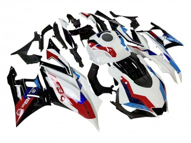 Rabatt Yamaha YZF R3/R25 Motorrad Verkleidung 2019-2021 - Weiss Blau Rot Glanzendes Schwarz