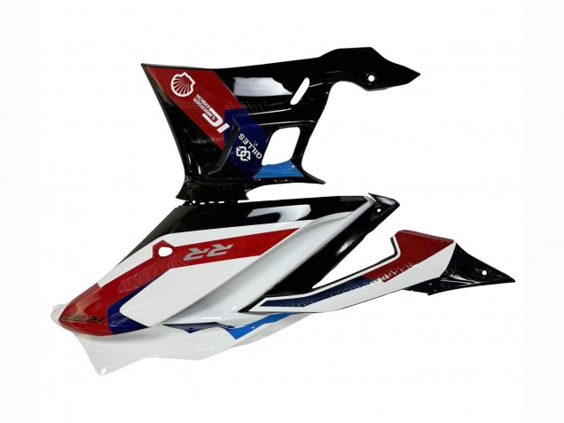 Rabatt Yamaha YZF R3/R25 Motorrad Verkleidung 2019-2021 - Weiss Blau Rot Glanzendes Schwarz