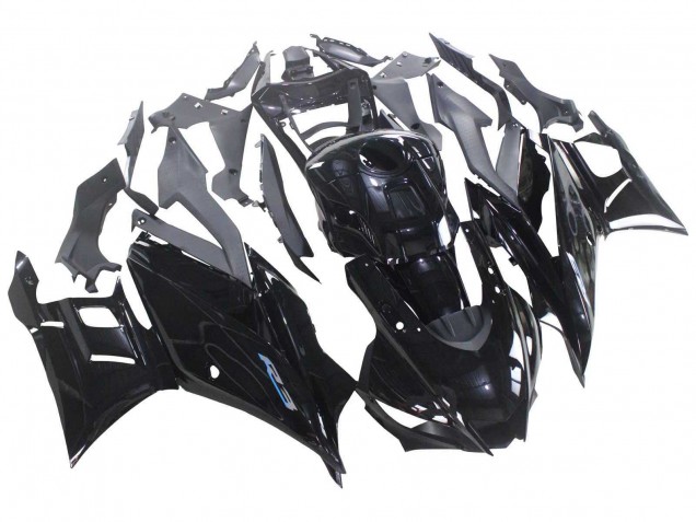 Rabatt Yamaha YZF R3/R25 Motorrad Verkleidung 2022-2024 - Glanzendes Schwarz