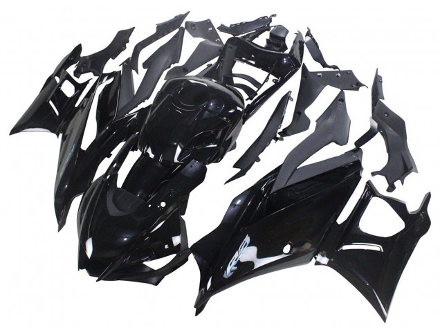 Rabatt Yamaha YZF R3/R25 Motorrad Verkleidung 2022-2024 - Glanzendes Schwarz