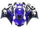 Rabatt Yamaha YZF R3/R25 Motorrad Verkleidung 2022-2024 - Blau Matt Schwarz