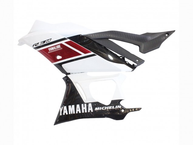 Rabatt Yamaha YZF R3/R25 Motorrad Verkleidung 2022-2024 - Weiss Rot Schwarz Yamalube