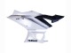 Rabatt Yamaha YZF R3/R25 Motorrad Verkleidung 2022-2024 - Weiss
