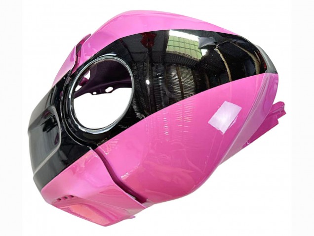 Rabatt Yamaha YZF R3/R25 Motorrad Verkleidung 2022-2024 - Rosa Glanzendes Schwarz Monster