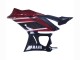 Rabatt Yamaha YZF R3/R25 Motorrad Verkleidung 2022-2024 - Rot Weiss Glanzendes Schwarz