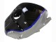 Rabatt Yamaha YZF R3/R25 Motorrad Verkleidung 2022-2024 - Silber Blau Glanzendes Schwarz