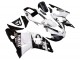 Rabatt Yamaha YZF 1000 R1 Motorrad Verkleidung 1998-1999 - Weiss Glanzendes Schwarz