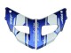 Rabatt Yamaha YZF 1000 R1 Motorrad Verkleidung 1998-1999 - Blau Weiss Glanzendes Schwarz