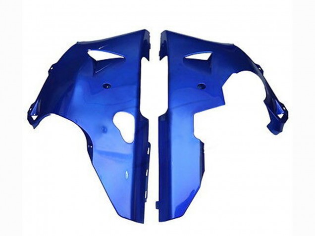 Rabatt Yamaha YZF 1000 R1 Motorrad Verkleidung 1998-1999 - Blau Weiss Glanzendes Schwarz