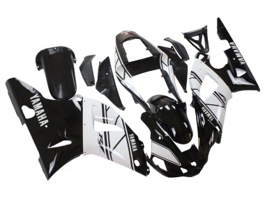 Rabatt Yamaha YZF 1000 R1 Motorrad Verkleidung 2000-2001 - Weiss Schwarz