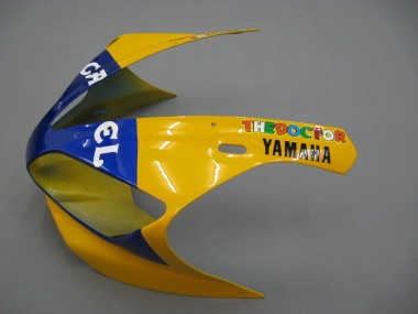 Rabatt Yamaha YZF 1000 R1 Motorrad Verkleidung 2000-2001 - Weiss Gelb Blau Motul Kamel