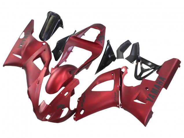 Rabatt Yamaha YZF 1000 R1 Motorrad Verkleidung 2000-2001 - Matt Rot
