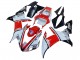 Rabatt Yamaha YZF 1000 R1 Motorrad Verkleidung 2002-2003 - Weiss Rot Schwarz Petronas