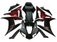 Rabatt Yamaha YZF 1000 R1 Motorrad Verkleidung 2002-2003 - Rot Schwarz Flamme