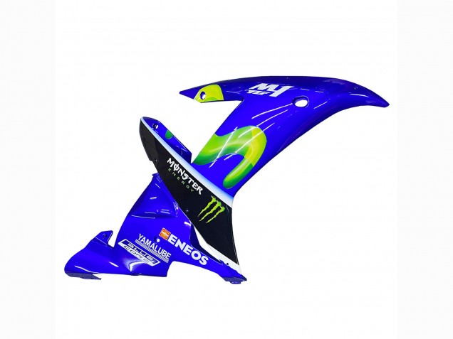 Rabatt Yamaha YZF 1000 R1 Motorrad Verkleidung 2002-2003 - Blau Schwarz Grun MoviStar ENEOS Monster