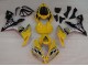 Rabatt Yamaha YZF 1000 R1 Motorrad Verkleidung 2004-2006 - Gelb Weiss Glanzendes Schwarz