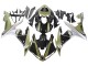 Rabatt Yamaha YZF 1000 R1 Motorrad Verkleidung 2004-2006 - HellGold Weiss Glanzendes Schwarz