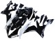 Rabatt Yamaha YZF 1000 R1 Motorrad Verkleidung 2004-2006 - Glanzendes Schwarz Weiss Motul