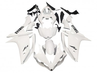 Rabatt Yamaha YZF 1000 R1 Motorrad Verkleidung 2007-2008 - Weiss Schwarz
