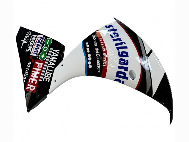 Rabatt Yamaha YZF 1000 R1 Motorrad Verkleidung 2009-2011 - Glanzendes Schwarz Weiss Rot Volvo Fimer Yamalube 87