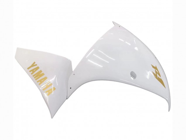 Rabatt Yamaha YZF 1000 R1 Motorrad Verkleidung 2012-2014 - Weiss Gold Aufkleber