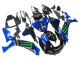 Rabatt Yamaha YZF 1000 R1 Motorrad Verkleidung 2020-2025 - Blau Schwarz Grun Schwarz ENEOS Monster