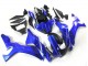 Rabatt Yamaha YZF 1000 R1 Motorrad Verkleidung 2020-2025 - Blau Matt Schwarz